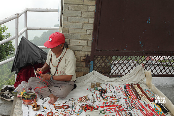 Tibetan Handicrafts sold at World Peace Pagoda, Pokhara