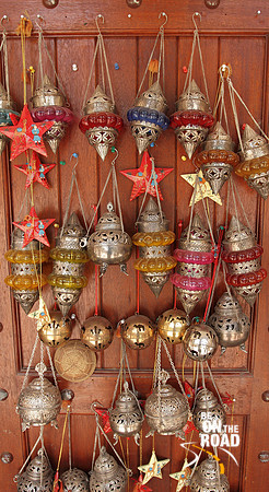 Crafts on display at Nizwa Souk, Nizwa, Oman