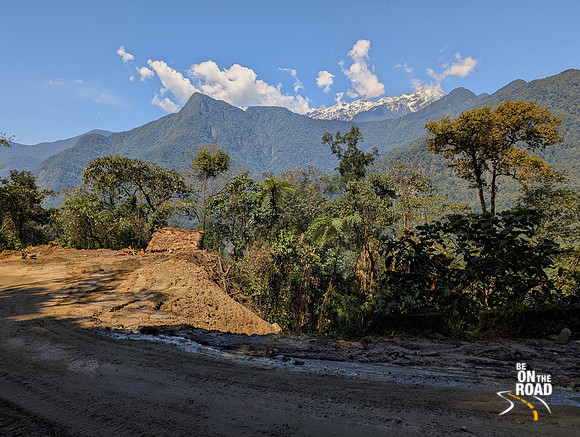 Poor roads, but excellent natural scenery in Arunachal Pradesh