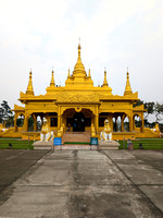 Divine looking Golden Pagoda at Namsai, Arunachal Pradesh