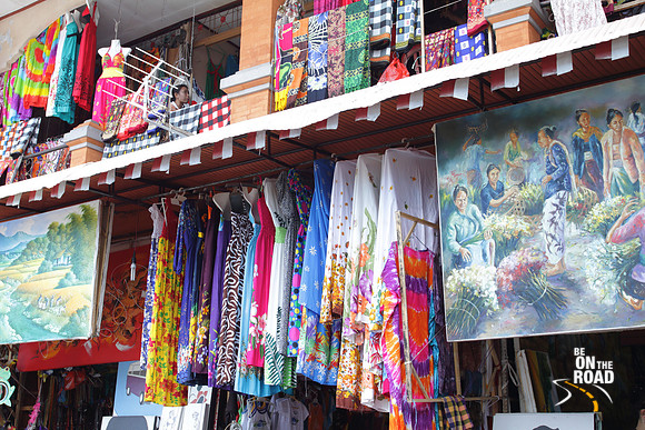 A shop in Sukowati Market, Ubud, Bali