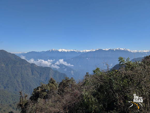 Snow capped peaks seen from Mayodia Pass, Arunachal Pradesh