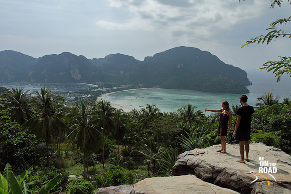 Enjoying the view from Ko Phi Phi view point
