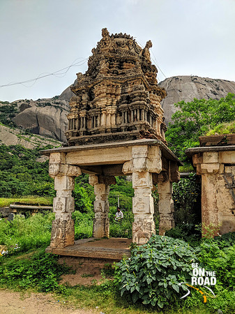 Old Temple structure at Savanadurga