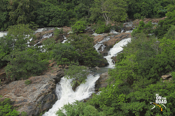 Mini waterfalls everywhere on the cauvery river, Shivanasamudra, Karnataka