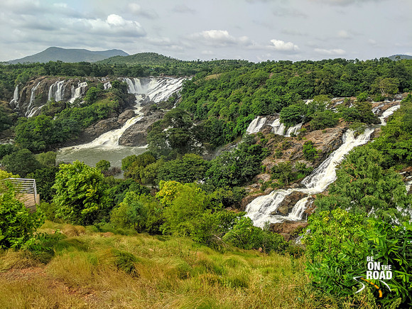 The beautiful Barachukki Falls on the Cauvery river