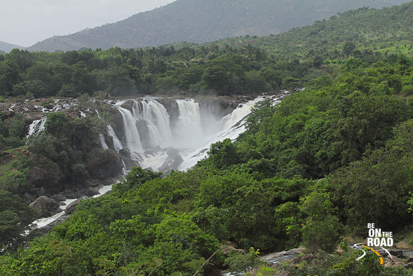 The splendid Barachukki falls on the cuarvery river, Karnataka