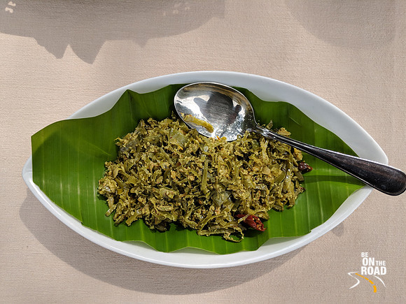 Delicious Thoran at Winderemere Estate, Munnar