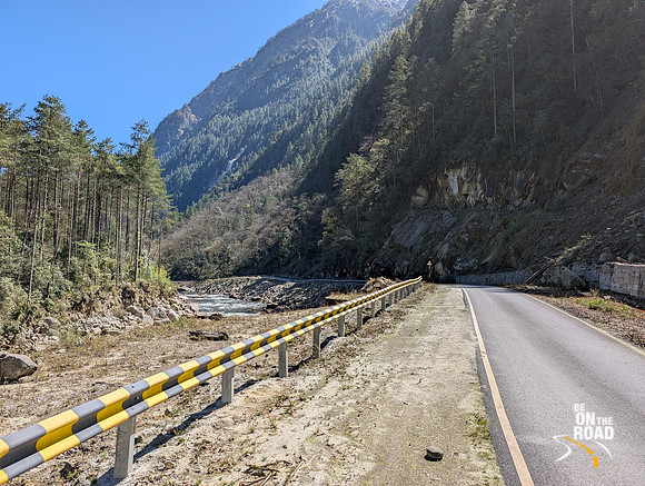 Dri river and the Dibang valley near Anini in Eastern Arunachal Pradesh
