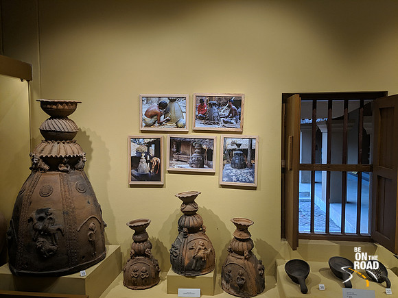 Pottery work shown at Kala Bhoomi, Bhubaneshwar