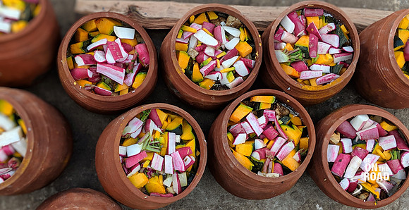 Bhog ready to be served to the lord at Ananta Basudev temple, Bhubaneshwar