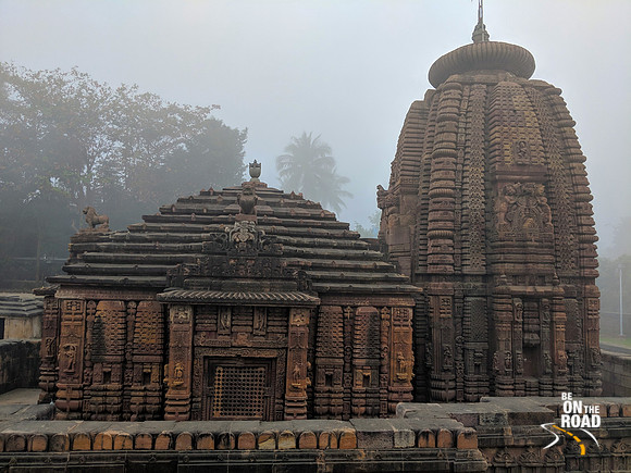 Mukteswar Temple in the early morning mist