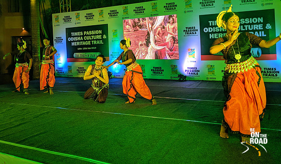 Odissi Dance Performance during Times Passion Trails Evening Dinner
