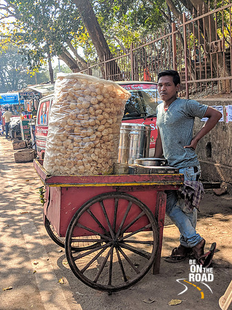 Street Photography - Golgappa stall, Bhubaneshwar