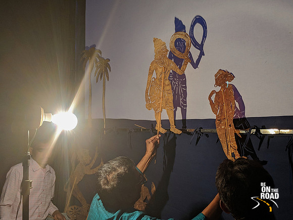 Shadow puppetry by Dr. Gouranga Charan Dash