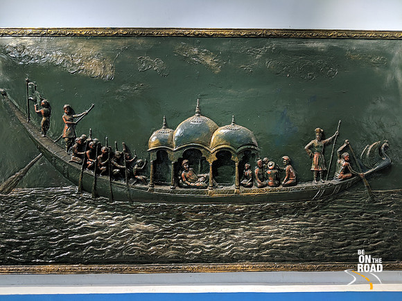 Ancient scenes depicted at State Maritime Museum at Cuttack, Odisha