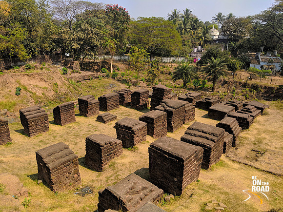 Ruins of nine storied Barabati palace and fort built in the 14th century, Cuttack