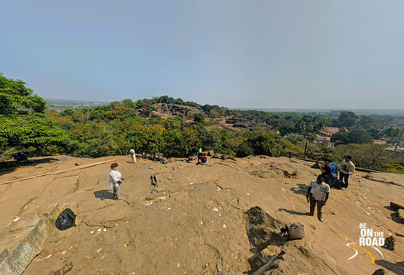 Udayagiri Caves Panorama from Khandagiri Caves, Odisha