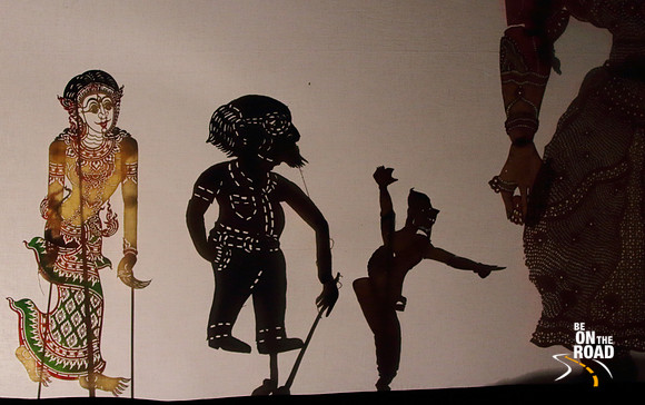 Different props and themes in the shadow puppet play of Odisha