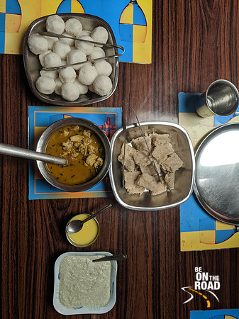 Delicious Malnad breakfast at Malnad Home stay, Athihally, Karnataka
