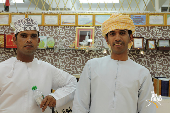 Omani men at Nizwa who wanted to get photographed