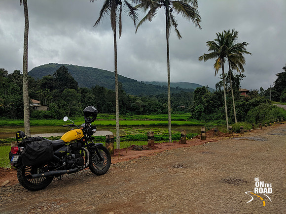 A pitstop during a monsoon motorcycle ride to South Coorg