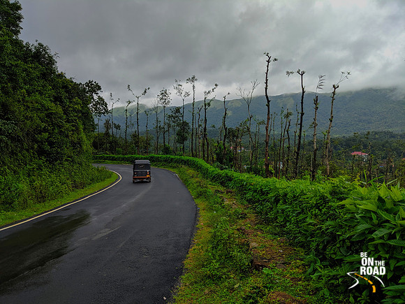 A monsoon moment on the Bhagamandala - Talacauvery road