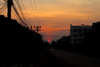 Sunset at Pakse