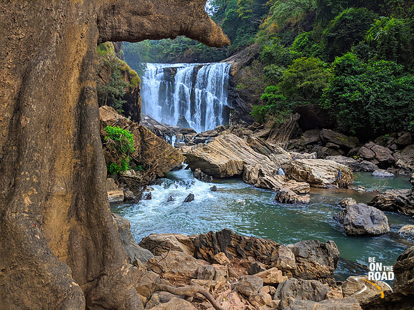 Stunning location of Sathodi Falls in Uttara Kannada, Karnataka