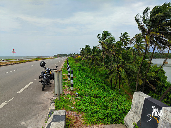 A pit stop at Maravanthe beach, Karnataka