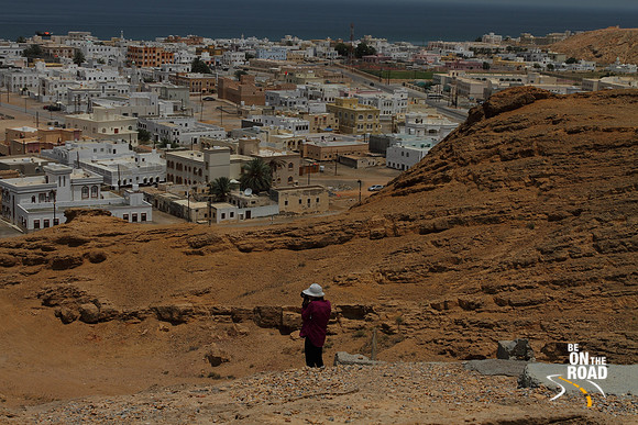 Scenic coastal town of Sur in Oman