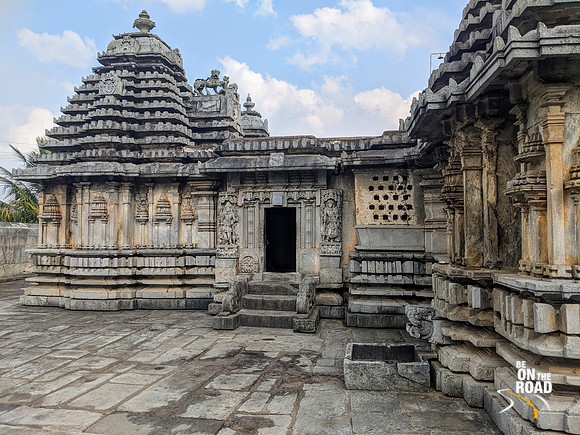 The entrance view of Lakshmi Devi temple, Doddagaddavalli
