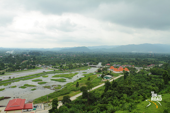 View from Khun Dan Prakarnchon Dam, Nakhon Nayok, Thailand