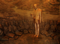 The King at the Bhumirak Dhamachart Project, Nakhon Nayok