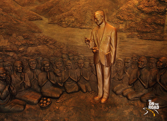 The King at the Bhumirak Dhamachart Project, Nakhon Nayok