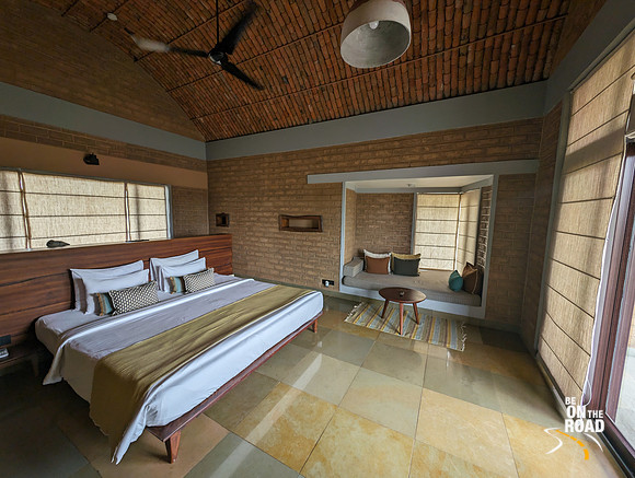 Natural, yet luxurious interiors of Waghoba Eco Lodge