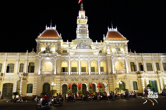 Colonial style government building at Ho Chi Minh City, Vietnam