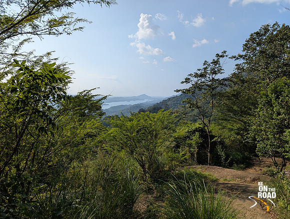 A short hike to reach Rosemala View Point inside Shendurney Wildlife Sanctuary, Kerala