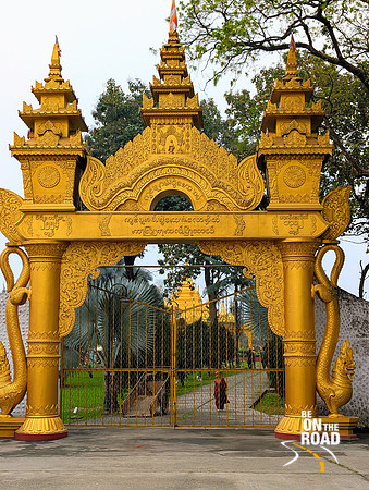 Entrance to the Golden Pagoda, Namsai, Arunachal Pradesh
