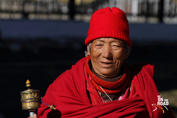 Elderly woman from Bhutan