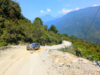 Notorious roads of Mayodia pass, Arunachal Pradesh