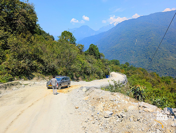 Notorious roads of Mayodia pass, Arunachal Pradesh