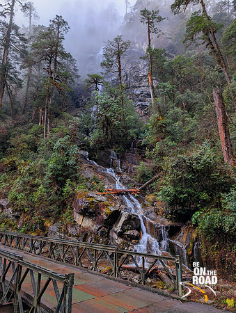 One of the many waterfalls by the highway that connects Mechuka with Lamang