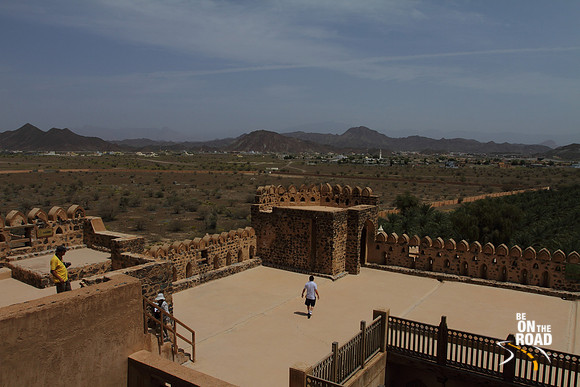 From the top of Jabrin Castle, Oman