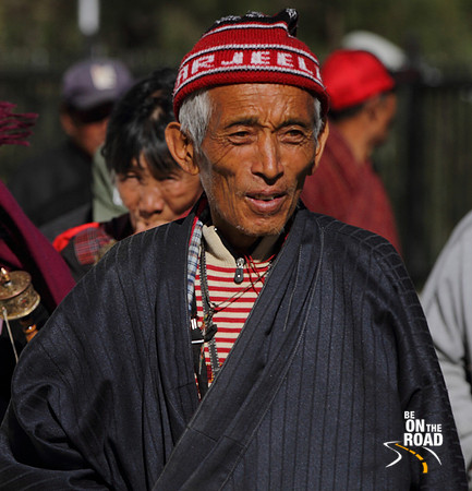 An elderly Bhutan gentleman