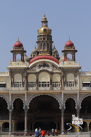 Main entrance to Mysore Palace, India
