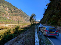 Panoramic pit stop near Chigu camp, Arunachal Pradesh