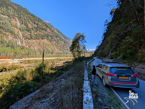 Panoramic pit stop near Chigu camp, Arunachal Pradesh