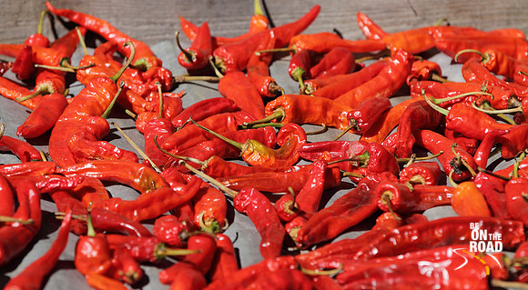 The fiery and spicy hot Bhutanese Red Chillies