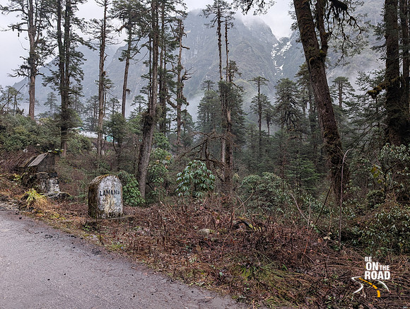 Lush views enroute Lamang from Mechuka